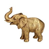 Dekoratiivkuju Gold Resin Baby Elephant