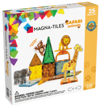 Magna-Tiles magnetklotsid - Safari loomad 25 tk