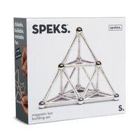 Speks - Magnetic Bar Building Set, Original Nickel