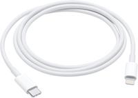 USB-kaabel USB-C Lightning 1m Apple valge (Lightning to USB-C/Thunderbolt3 Cable MM0A3ZM/A), kasutamiseks Apple USB-C laadijaga 18W kuni 96W