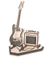 3D Puidust pusle Electric guitar