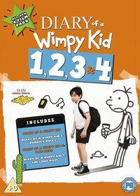 DIARY OF A WIMPY KID 1, 2, 3 & 4 4DVD
