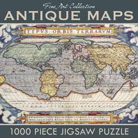 PUSLE ANTIQUE MAPS, ABRAHAM ORTELIUS, 1000TK