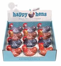 Kinkekarp Happy Hens, plekist, assortii