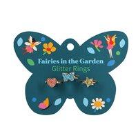 Laste sõrmuste komplekt Fairies in the Garden, 3tk