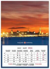 Magnetkalender Tallinn 2024, 1 pilt