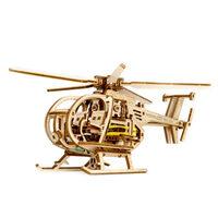 Helikopter 3D puidust pusle 