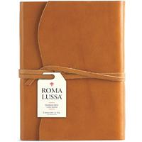 Visandimärkmik Roma Lussa, Tan Leather, 13x17cm