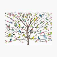 Postkaardid Tree of Budgies, 14tk